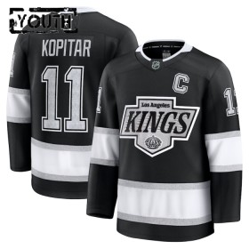 Los Angeles Kings tröja Fanatics Premium Anze Kopitar 2024-25 Svart Hemma - NHL Tröjor Barn